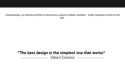 Desktop Screenshot of lindaasdesign.com